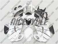 Suzuki GSX-R 1300 Hayabusa White/Silver Fairings