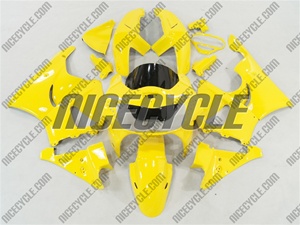 Bright Yellow Honda CBR 900RR Fairings