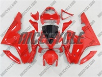 Solid Red Triumph Daytona 675 Fairing