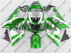 Suzuki GSX-R 1000 Electric Green/White Fairings