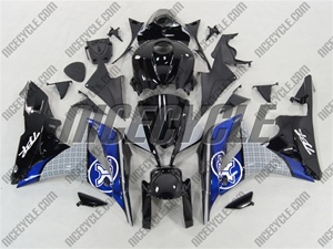 Honda CBR 600RR Two Brothers Blue Fairings