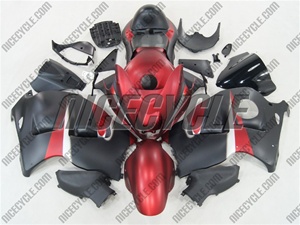 Suzuki GSX-R 1300 Hayabusa Matte Red/Black Fairings