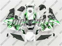 Crazy Green Flame Honda CBR 600RR Fairings