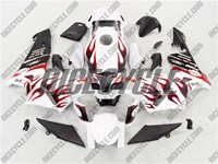 Honda CBR 600RR Crazy Red Flame Fairings