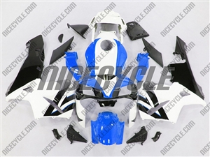 Honda CBR 600RR Bright Blue/White Fairings