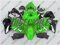 Suzuki GSX-R 1300 Hayabusa Green Tribal Fade Fairings