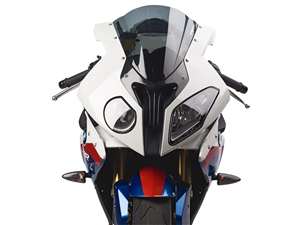 Hotbodies BMW S1000RR (2010-Present) GP Windscreen (Dual Radius) - Dark Smoke