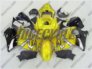 Yellow Tribal Fade Suzuki GSX-R 1300 Hayabusa Fairings