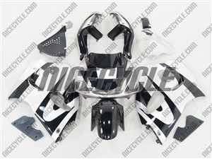 Suzuki Silver/Black SRAD GSX-R 600 750 Fairings