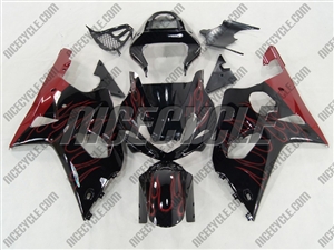 Suzuki GSX-R 1000 Red Fire Fairings