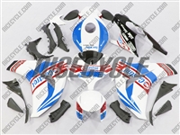 Honda CBR 1000RR White/Blue Castrol Fairings