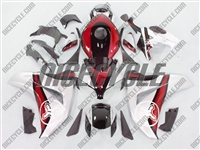 Honda CBR 1000RR Two Brothers Silver/Red Fairings