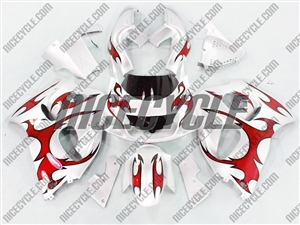 Suzuki Red Tribal SRAD GSX-R 600 750 Fairings