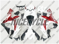 Yamaha YZF-R1 Metallic Red/White Fairings