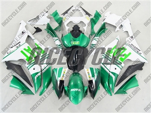 Yamaha YZF-R6 Custom Green FIAT Fairings