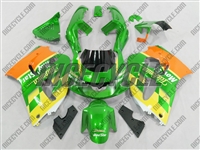 Green Telefonica Suzuki SRAD GSX-R 600 750 Fairings