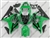 Green/Black Accent Suzuki GSX-R 600 750 Fairings