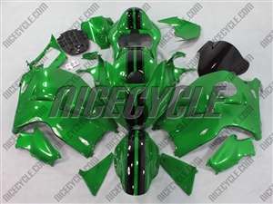 Dark Green Race Suzuki GSX-R 1300 Hayabusa Fairings