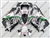 Kawasaki ZX6R Playboy Green Fairings