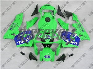 Honda CBR600RR Green Camel Joe Fairings