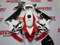 Honda CBR600RR White/Red OEM Style Fairings