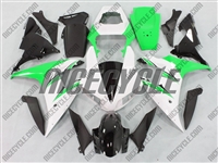 Yamaha YZF-R1 White/Green Fairings