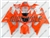 Neon Orange Suzuki GSX-R 1000 Fairings