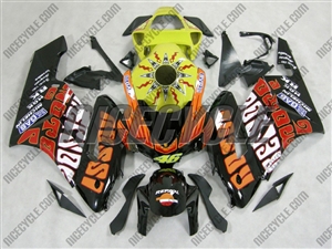 Rossi Repsol Yellow Honda CBR 1000RR Motorcycle Fairings