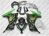 Kawasaki Ninja 300 Fire Green Fairings