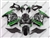 Ninja 250R Tribal Graphic Green Fairings