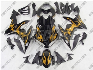 Gold Tribal Yamaha YZF-R1 Fairings