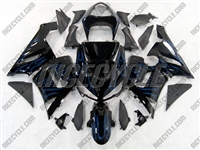 Kawasaki ZX6R Blue Ice Fire Fairings