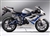 Triumph Daytona 675 Blue/White Fairings