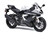 White/Black Kawasaki ZX636 Fairing