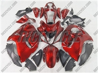 Candy Red Suzuki GSX-R 1300 Hayabusa Fairings