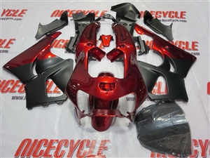 Matte Black/Red Honda CBR900RR Motorcycle Fairings