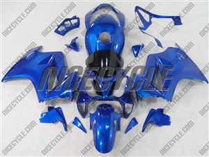 Electric Blue Honda VFR-800 Motorcycle Fairings