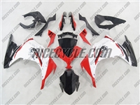 Kawasaki Ninja 300 Red/White Fairings