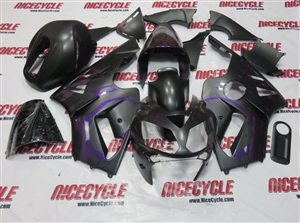 Kawasaki ZX12R Tribal Purple Matte Fairings