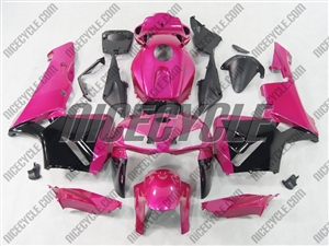 Honda CBR600RR Metallic Pink/Black Fairings