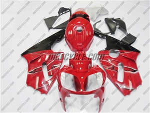 Kawasaki ZX12R OEM Style Red Fairings