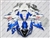 Blue FIAT Kawasaki ZX6R Fairings