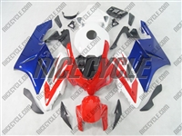 Honda CBR 1000RR Blue/Red/White Fairings