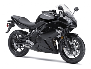 Kawasaki Ninja 650R Gloss Black Fairings