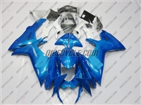 Plasma Blue Suzuki GSX-R 600 750 Fairings