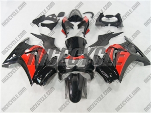 Ninja 250R Black/Red Fairings