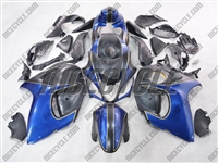 Custom Blue/Matte Suzuki GSX-R 1300 Hayabusa Fairings