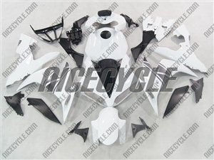 Yamaha YZF-R1 White/Silver Fairings