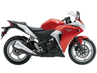 Honda CBR 250R Red/Silver Fairings