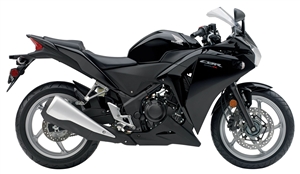 Honda CBR 250R Gloss Black Fairings